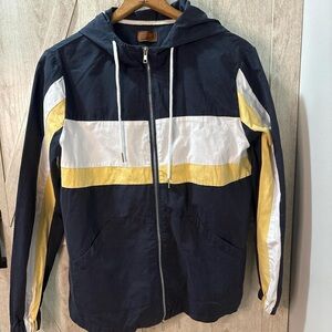 POL Colorblock Hooded Lightweight Jacket